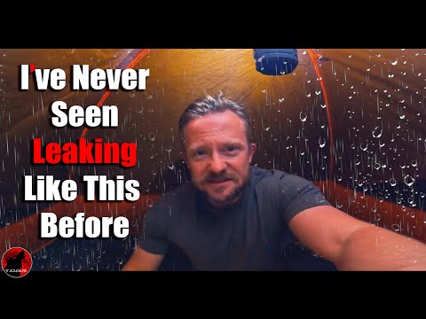 Forced To Run for Safety - I Bought the Cheapest Dicks Sporting Goods Tent - Camping Adventure