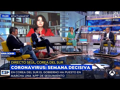 Mina Sohn en el 'Espejo Público' con Susanna Griso - 화제의 손미나 스페인 방송 출연 영상 원본 [한글자막]