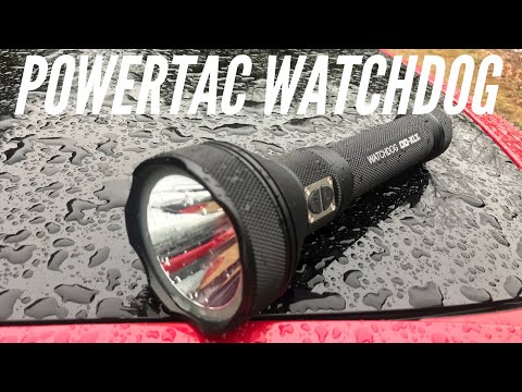 Powertac Watchdog OD-XLT Flashlight Review: 2,300 Lumen Spotlight for Emergency, Search & Rescue