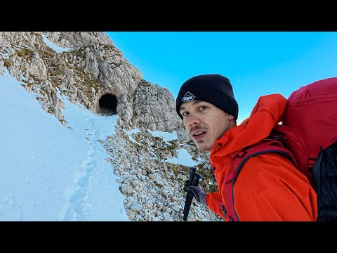 Overnight in a WW1 Alpine Hideout