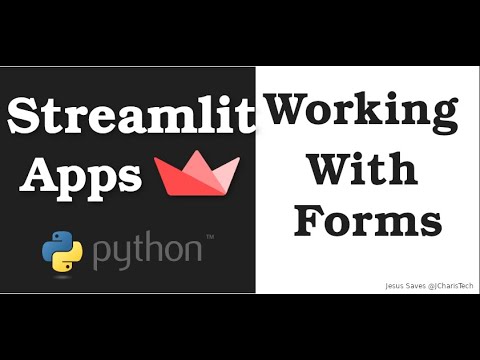 Working with Streamlit Forms