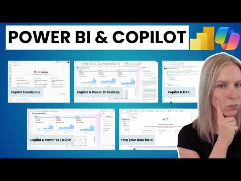 Power BI Copilot | Prep Data for AI, Create Reports & Ask Questions