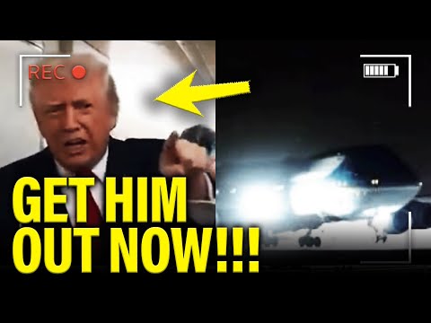 Trump has DISASTER LANDING to DC as ALL PLANS DESTROYED