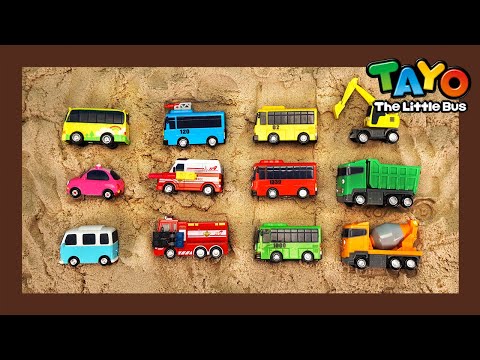 Tayo und Autos wurden im Erdrutsch begraben l Feuerwagen Rettungsteam l Tayo der kleine Bus