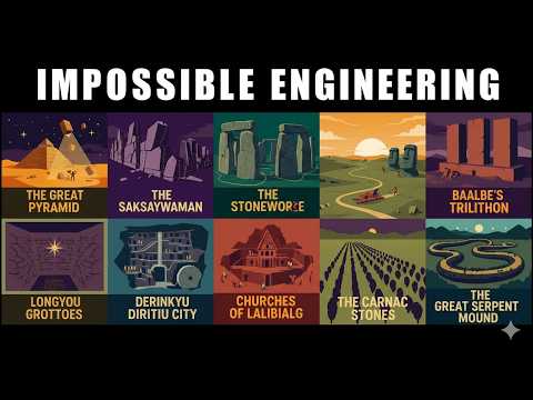 10 Ancient Superstructures We STILL Don't Know How They Were Built