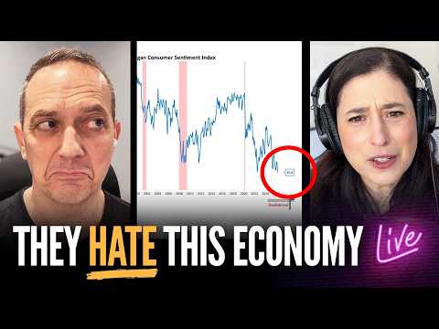 BREAKING: Worst Consumer Sentiment in History; DOJ Drops Criminal Probe of Chair Powell | Receipts