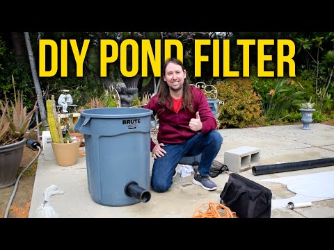 New DIY Koi Pond Filter Build | Part 1