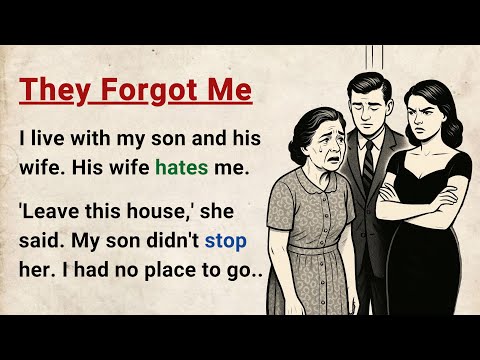 Learn English through Stories Level 3 ⭐ They Forgot Me - Emotional English Story for Listening Pract