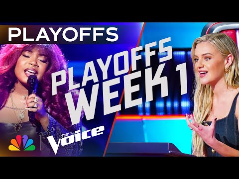 Stunning Performances from Team Adam and Team Kelsea's Playoffs | The Voice | NBC
