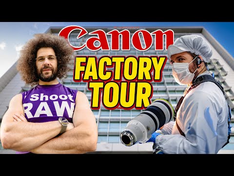 How Camera Lenses Are Made: EXCLUSIVE CANON FACTORY TOUR!