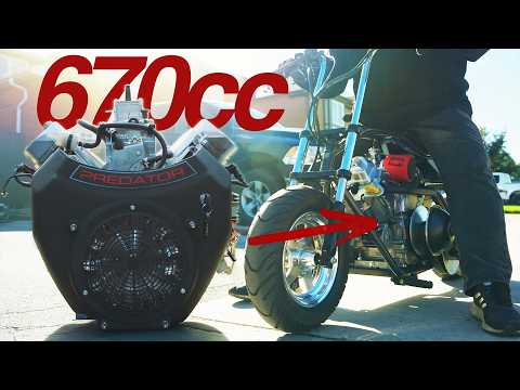 How Fast Can a 670cc Mini Bike REALLY Go?