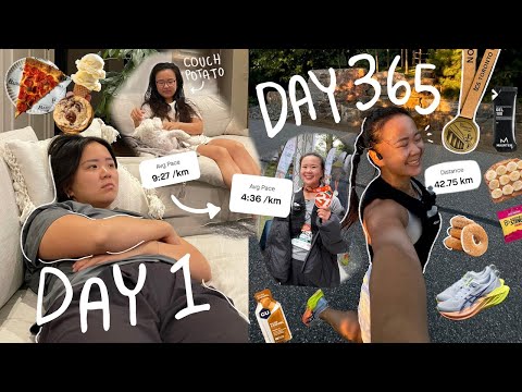 how running for a YEAR changed my life & body | +20 beginner tips, essentials, fuelling & mindset