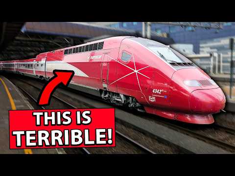 I Tried Europe’s Most HATED High-Speed Train - Eurostar Amsterdam to Paris Review