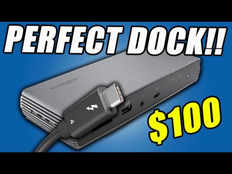 PERFECT Thunderbolt 4 Dock - Kensington SD5700T