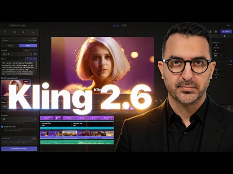 Kling 2.6 Full Tutorial Inside EtiCut (10 Examples)