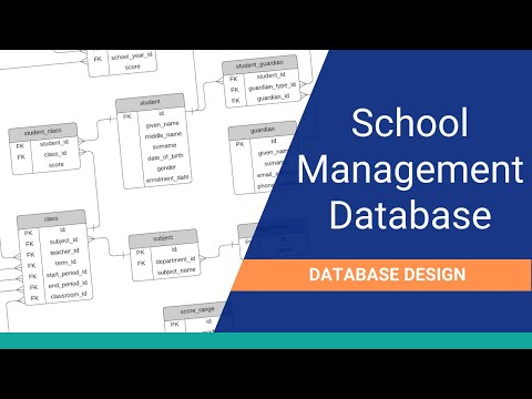 Database Design for School Students for an Entire School