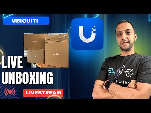 [Live] Ubiquiti Live Unboxing + AMA