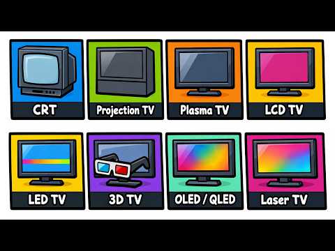 Every TV Screen TYPE Explained in 11 Minutes!