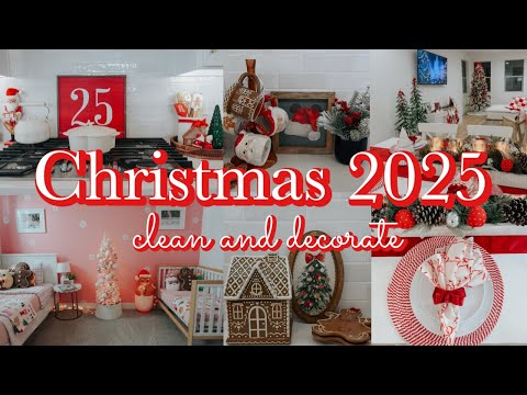 🎄 NEW ULTIMATE 2025 CHRISTMAS DECORATE WITH ME || CHRISTMAS DECORATIONS 2025 || CHRISTMAS DECOR