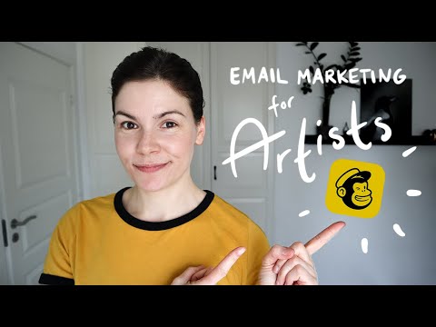 Email marketing for artists! How to start and build an email list (MailChimp tutorial)
