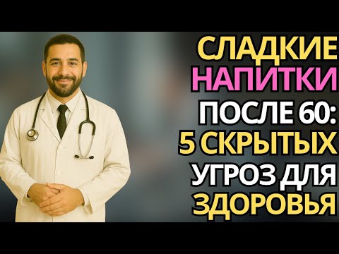 Пожилые: 5 скрытых опасностей сладких напитков после 60 лет - берегите сердце и сахар в крови