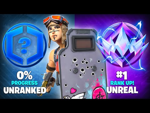 UNRANKED to UNREAL Solo Speedrun (Fortnite Zero Build)