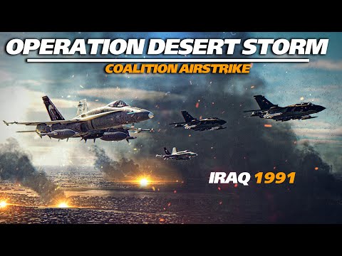 Operation Desert Storm | Coalition Airstrikes | F/A-18C Hornet | Digital Combat Simulator | DCS |