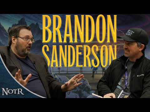 Brandon Sanderson talks Tolkien, Fantasy, & Potential Cosmere Adaptations!