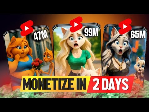 Viral AI Cat Videos Tutorial | 100% Free & Monetizable