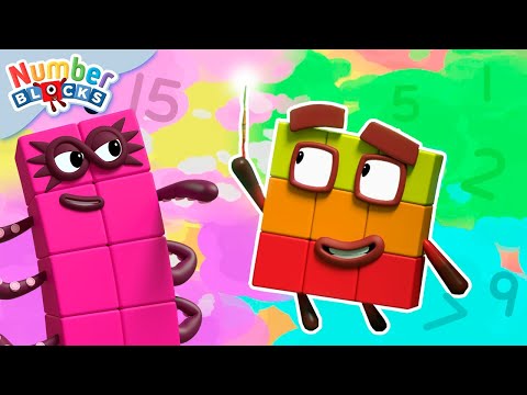 Fun First Grade Math 📐 | Counting for Kids | 12345 | @Numberblocks