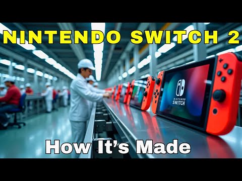 How Nintendo Switch 2 Is Made – And Why It Costs $450 | THE MAKING