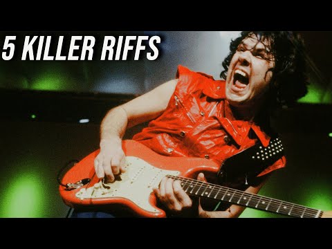 Gary Moore 5 Killer Riffs