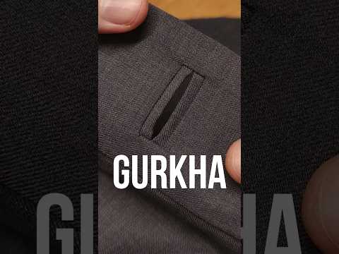 Tutorial on Gurkha Waistband is already on my channel! #sewingtutorial #gurkha #bespoke #tailoring