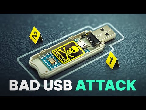 BAD USB: Attack on a SHUT DOWN Computer | Real Experiment | Sumsub