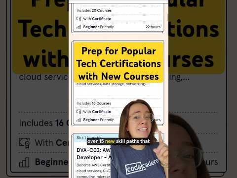 Prep for Popular Tech Certifications like CompTIA, AWS, and Microsoft Azure