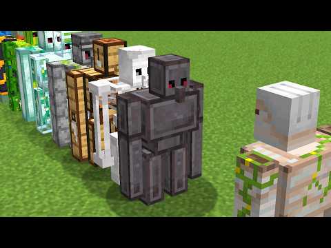 which minecraft golem is actually the strongest?