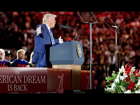 President Trump Delivers Remarks at the University of Alabama Commencement