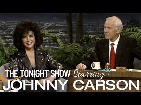 Full Appearance - Elizabeth Taylor Makes Her Only Appearance on Carson Tonight Show