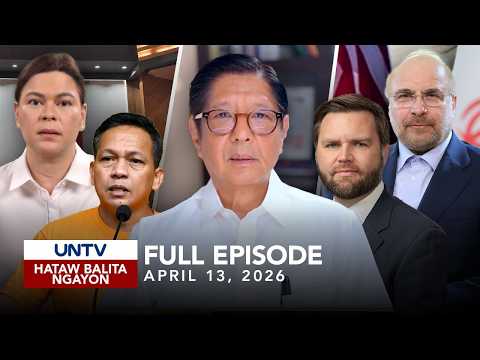 UNTV: Hataw Balita Ngayon | April 13, 2026