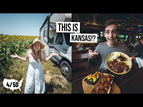 The ULTIMATE Camper Van Tour of KANSAS! Epic State Guide + Incredible Local Food! | RV Life USA