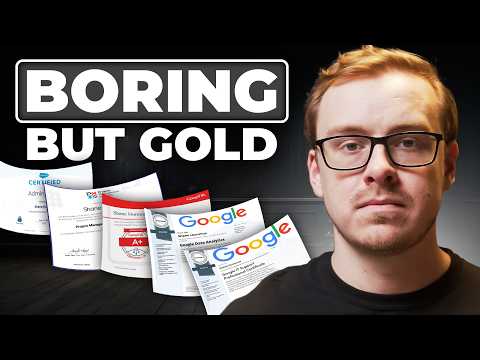 5 Boring CERTIFICATIONS But They're Career Gold