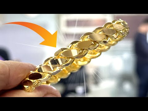 How do they make bracelets made with only wire, weighing 100 grams for $ 6000?