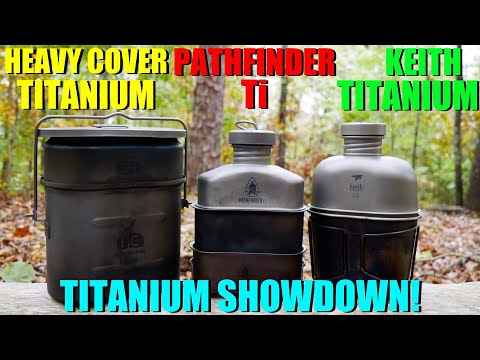 Titanium Cook Kit Battle - Which One is Right for YOU?!