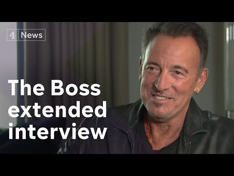 Bruce Springsteen on Donald Trump, and his own depression