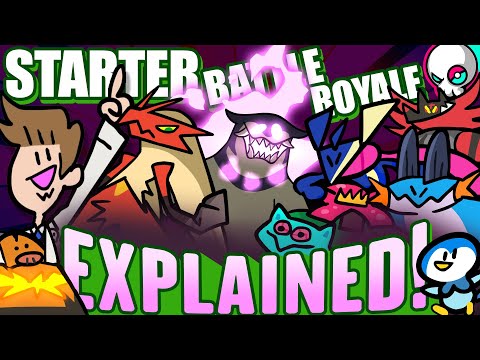 EXPLAINING The Starter Pokemon Battle Royale from @TerminalMontage! 💥