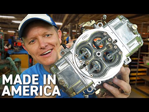 How Carburetors are Made (Basically Magic) - Holley Factory Tour | Smarter Every Day 261