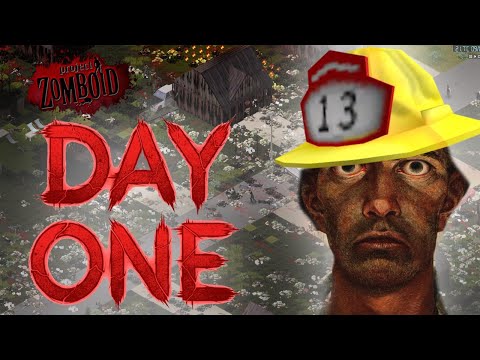This Is Basically A Movie...Project Zomboid Day One | Will We Survive?