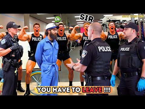 BODYBUILDERS Laughed…Until His 50KG Mop Shocked Everyone! 😳💪🧹