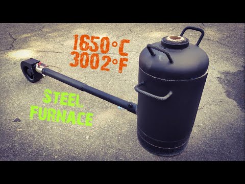 How To Make The Metal Foundry . Steel Melting Furnace