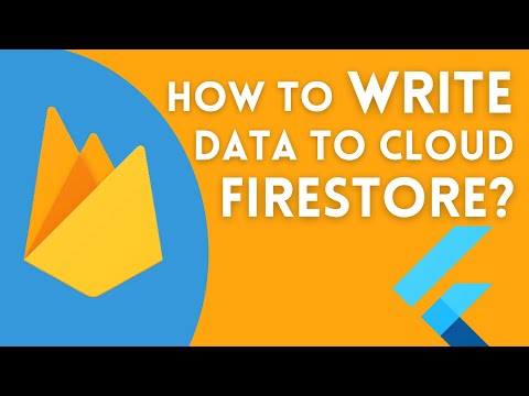 How to write data to Firebase Firestore? | Flutter Firebase Tutorial 2021